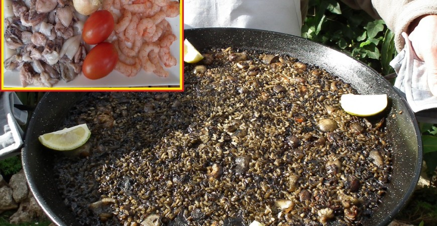 Receta fácil Arroz Negro