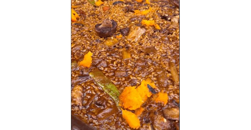 Receta de @laninavalenciana: Arroz  de rabo de toro con calabaza