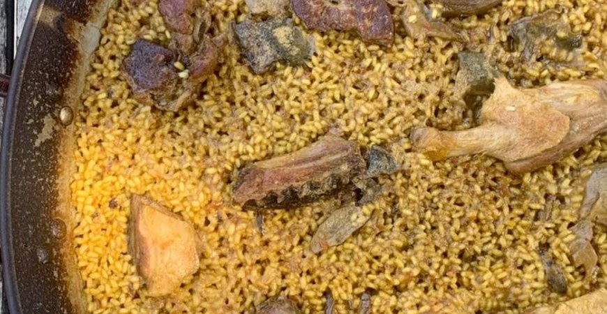 Receta de @cris_riceandmeal: arroz de pato a la cerveza con boletus y foie