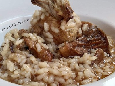 Receta de Ascension Casero: Arroz con codorniz