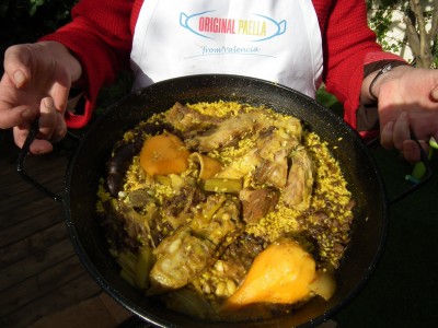 Receta fácil Arroz en fesols y naps