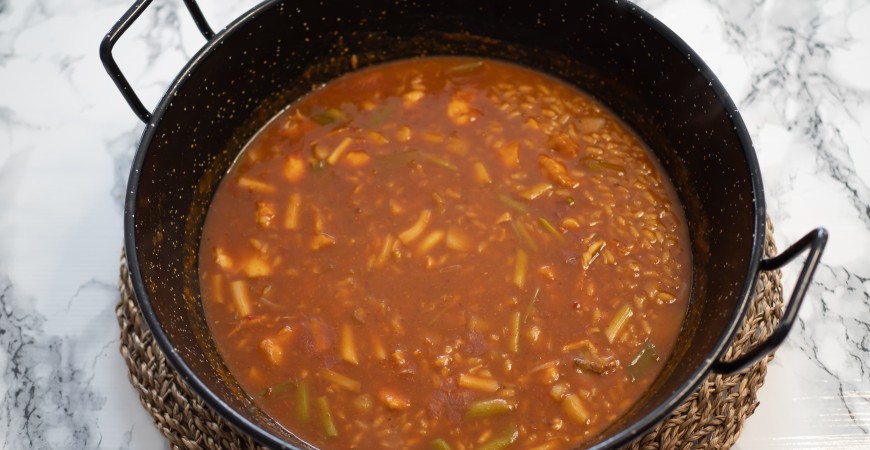 Receta de @elchefkent: arroz meloso de rape