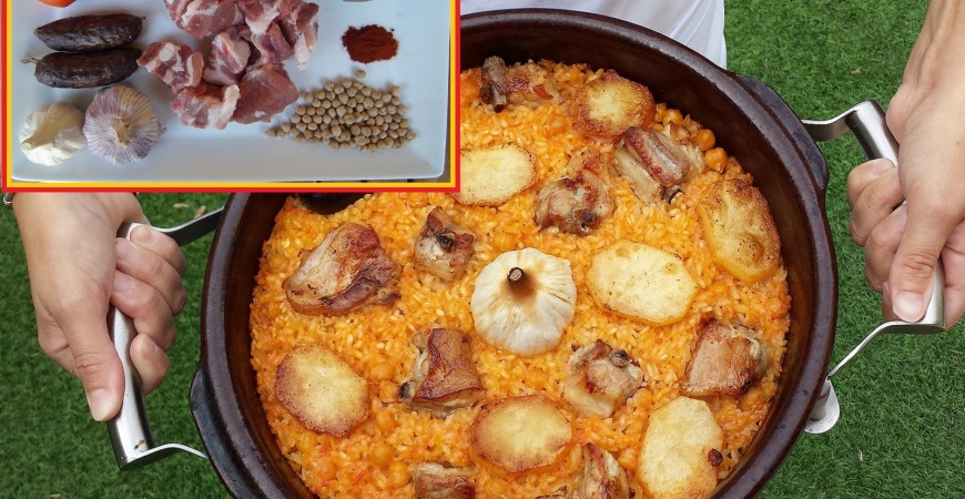 Receta facil arroz al horno