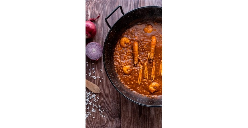 Receta de @cocinandoparati10: Arroz meloso de cigalas, langostinos y sepia