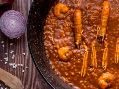 Receta de @cocinandoparati10: Arroz meloso de cigalas, langostinos y sepia